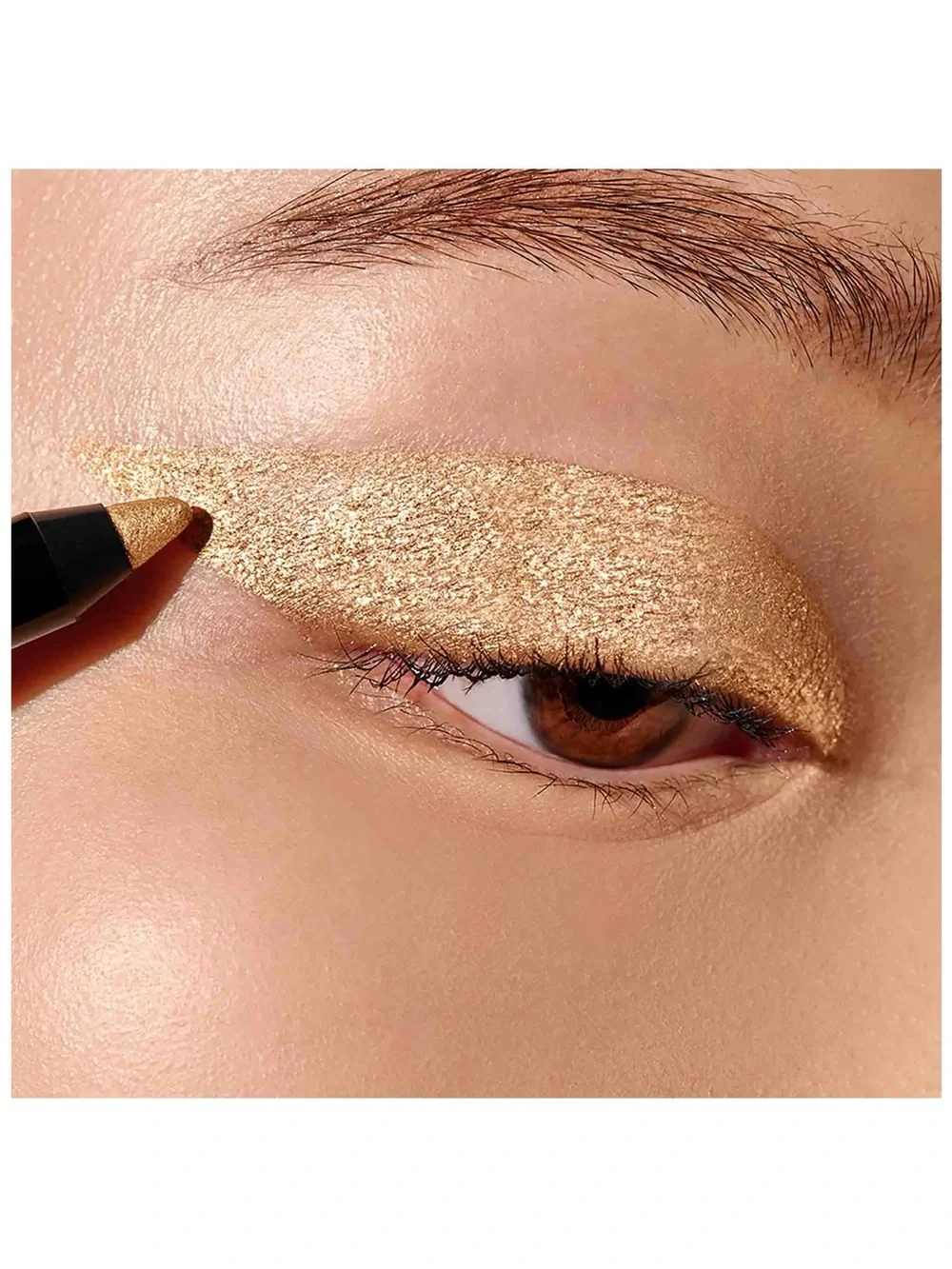 Victoria Beckham Satin Kajal Jewel Liner Gold Lame Eye Pencil NIB